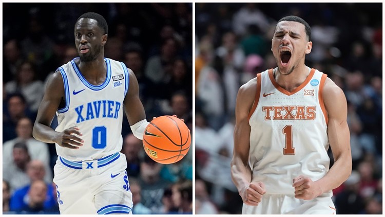Texas and Xavier to face off in Sweet 16 matchup | Friday at 8:45 p.m. on KHOU 11