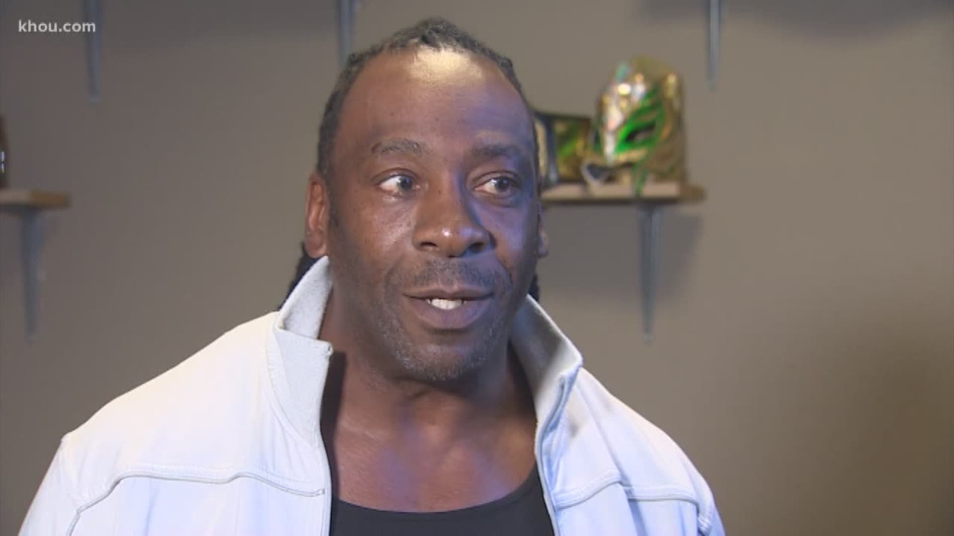 Booker T is hoping to take his competition from the wrestling ring to Houston City Hall.