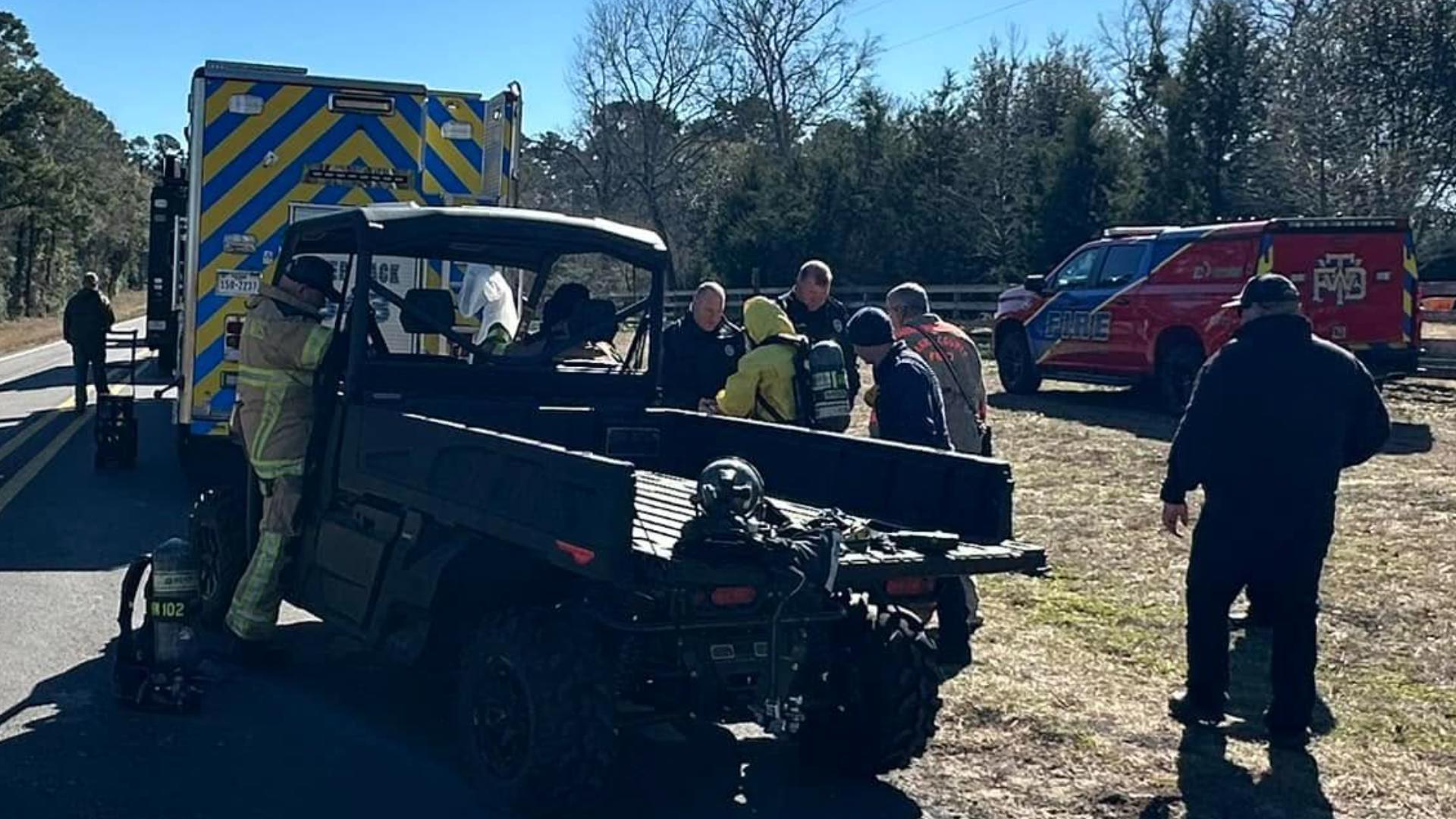 Hazmat spill shuts down FM 1725 at FM 3081 in San Jacinto County, TxDOT ...