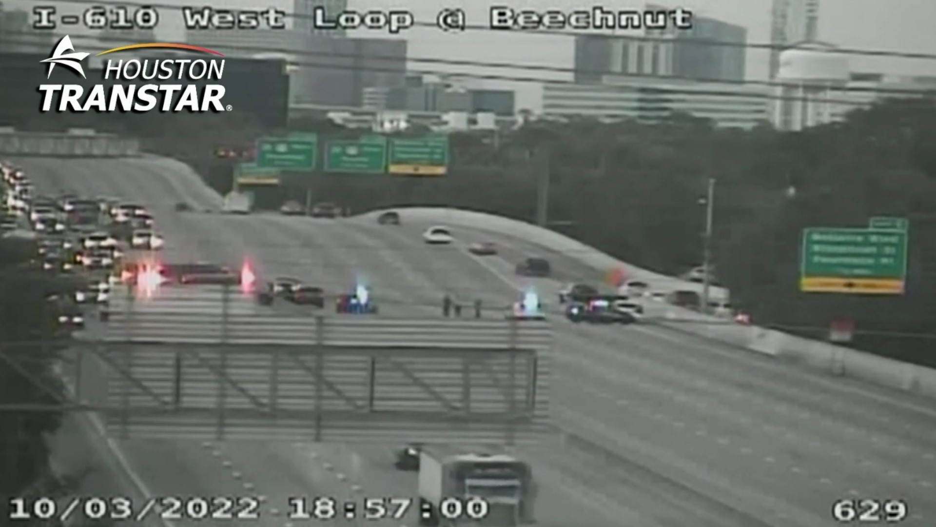 Deadly crash at 610/West Loop near Beechnut | khou.com