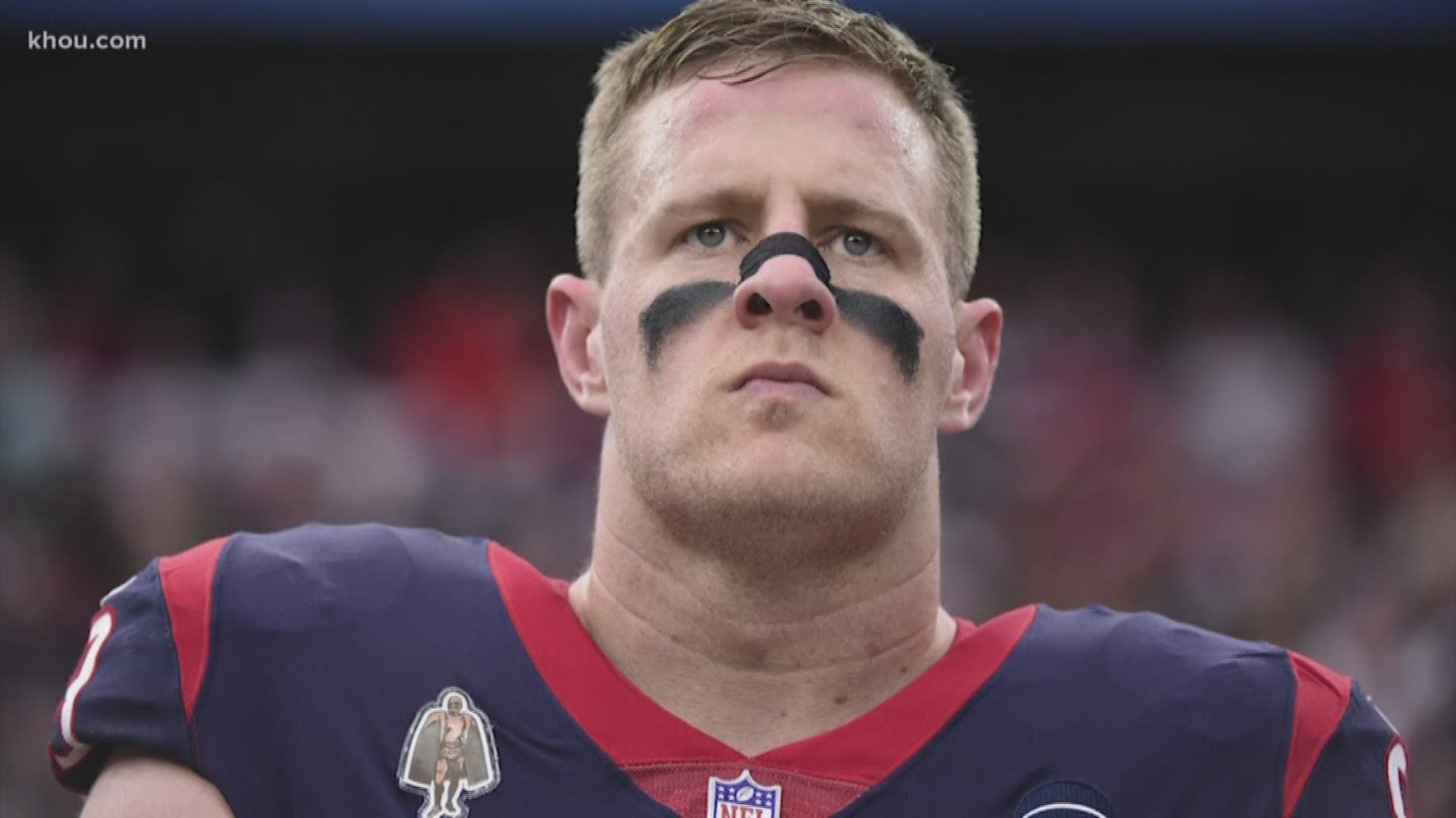Houston Texans star J.J. Watt donated $10,000 to the family of a Wisconsin firefighter who was killed by a gunman while on the job.