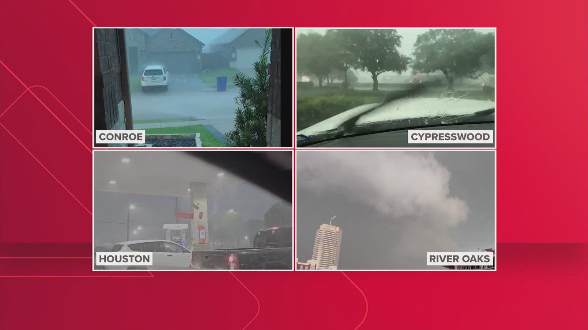KHOU 11 News covers the Houston area after another round of severe weather hit the region.