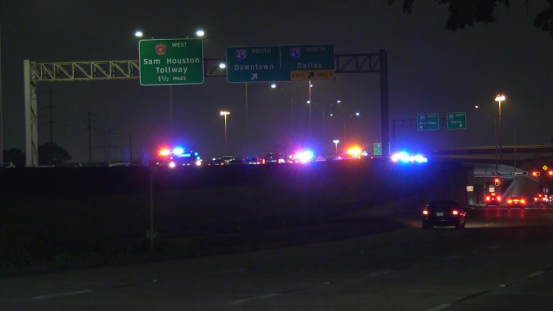 Deadly crash on Beltway 8 connector ramp to North Freeway | khou.com