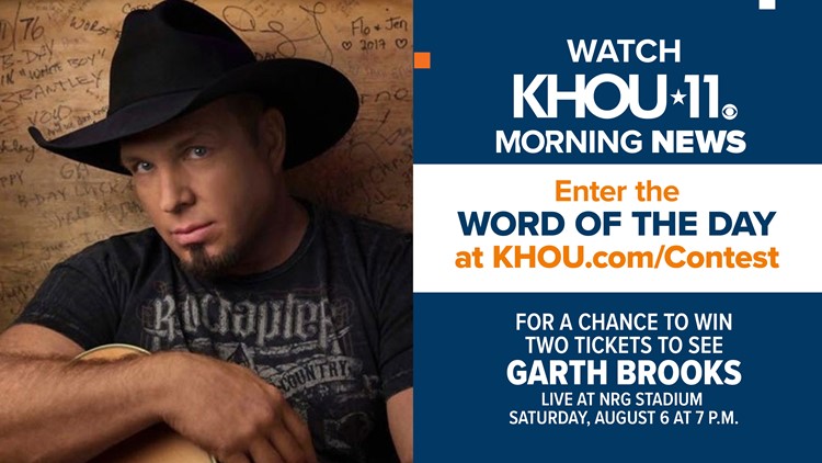 Register to win tickets to see Garth Brooks play at NRG Stadium
