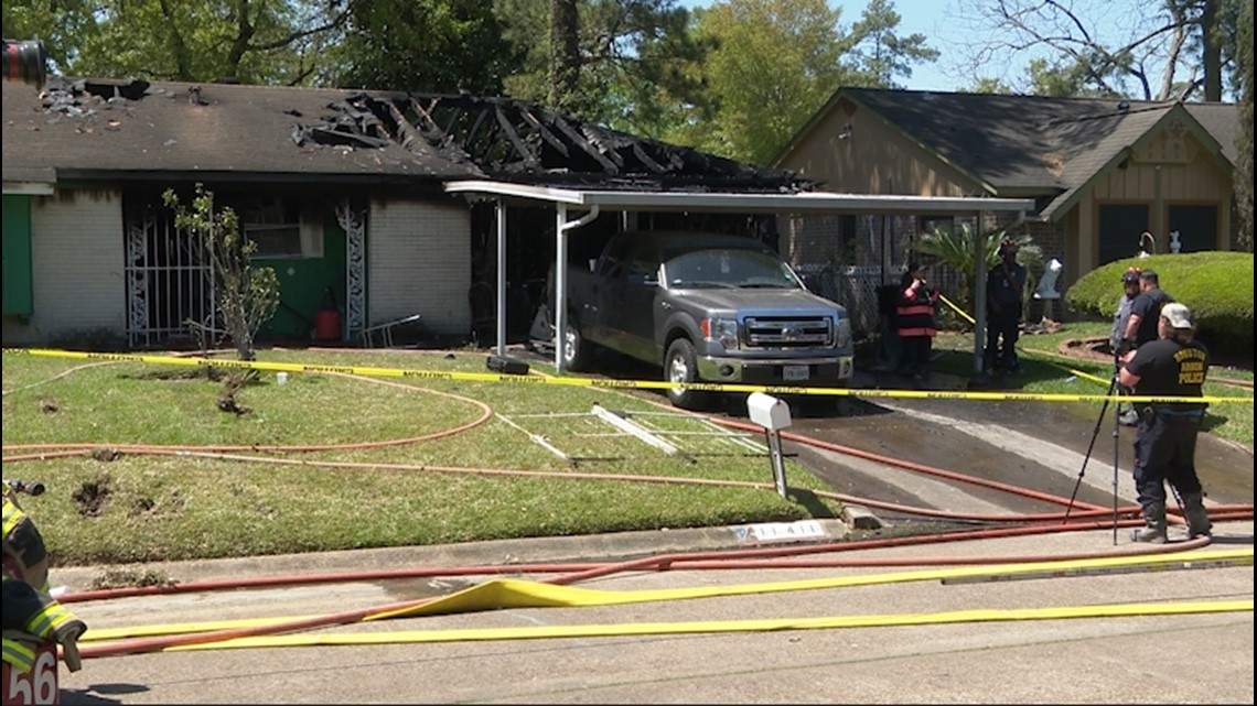 Woman dies in NE Houston house fire | khou.com