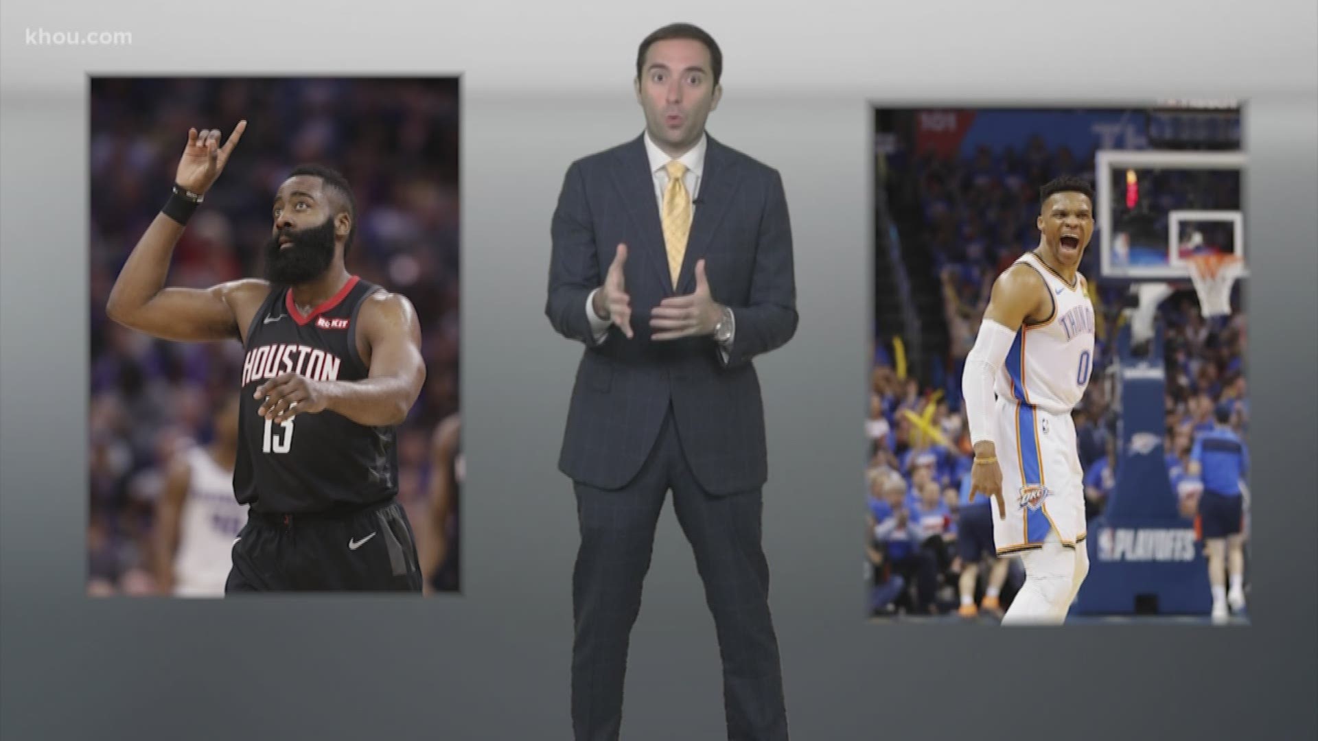 How will James Harden and Russell Westbrook work on the floor? KHOU 11 Sports' Daniel Gotera looks at the numbers.