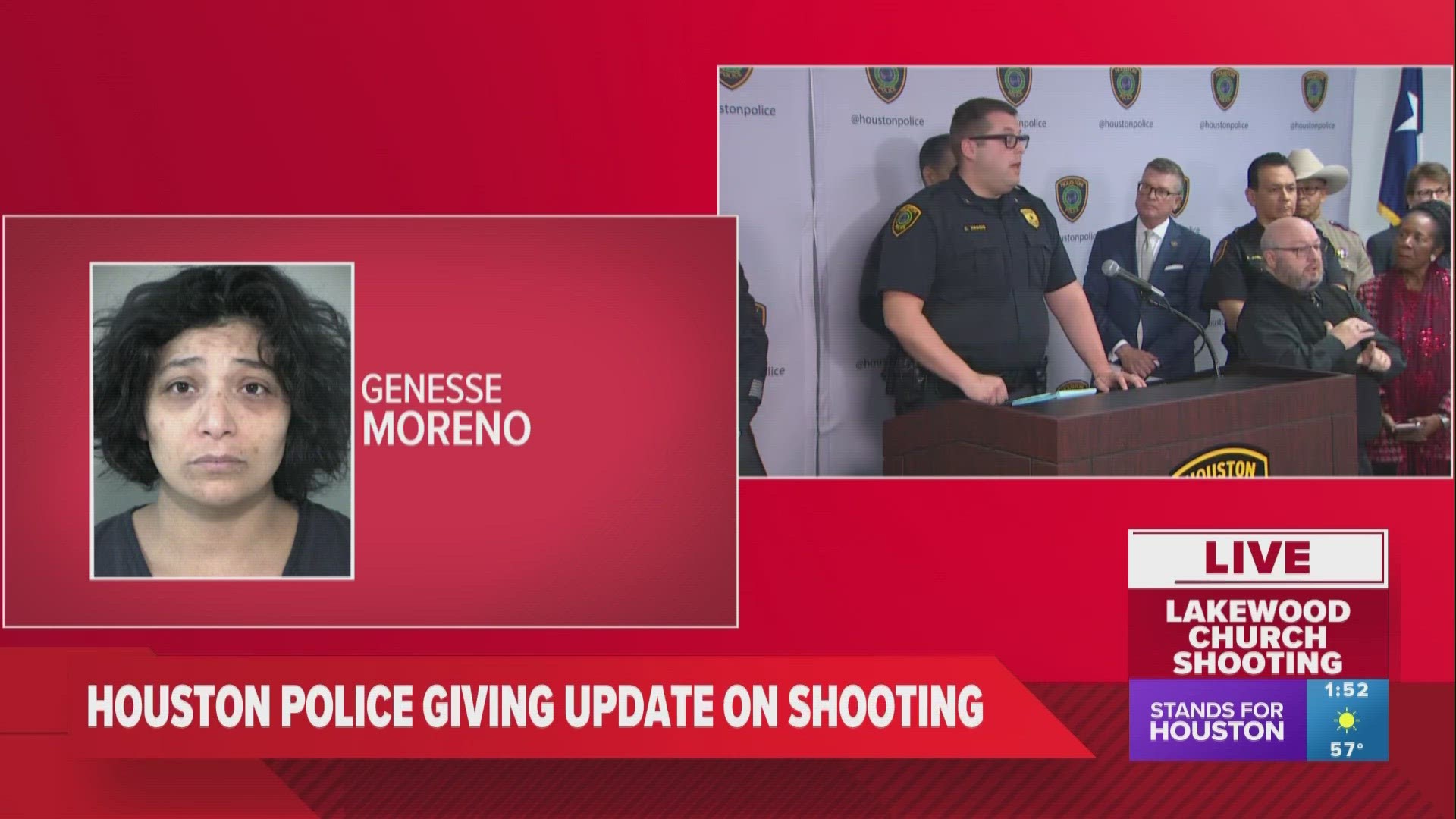 The Houston Police Department cleared up some misinformation that had been circling the investigation into the Lakewood Church shooter's identity.