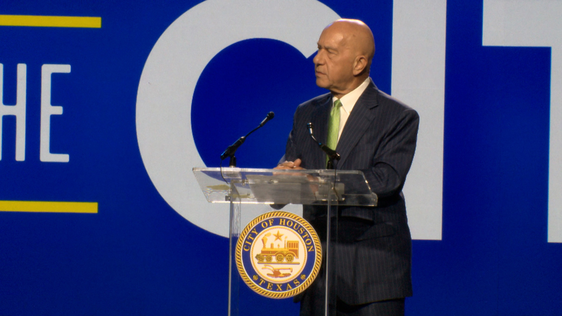 Houston mayor outlines plans to fix broken water lines and potholes ahead of FIFA events