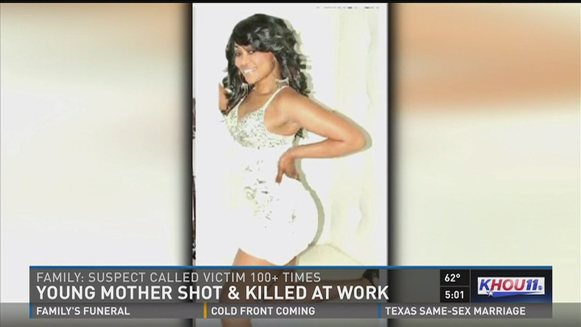 Young mother shot, killed at work | khou.com