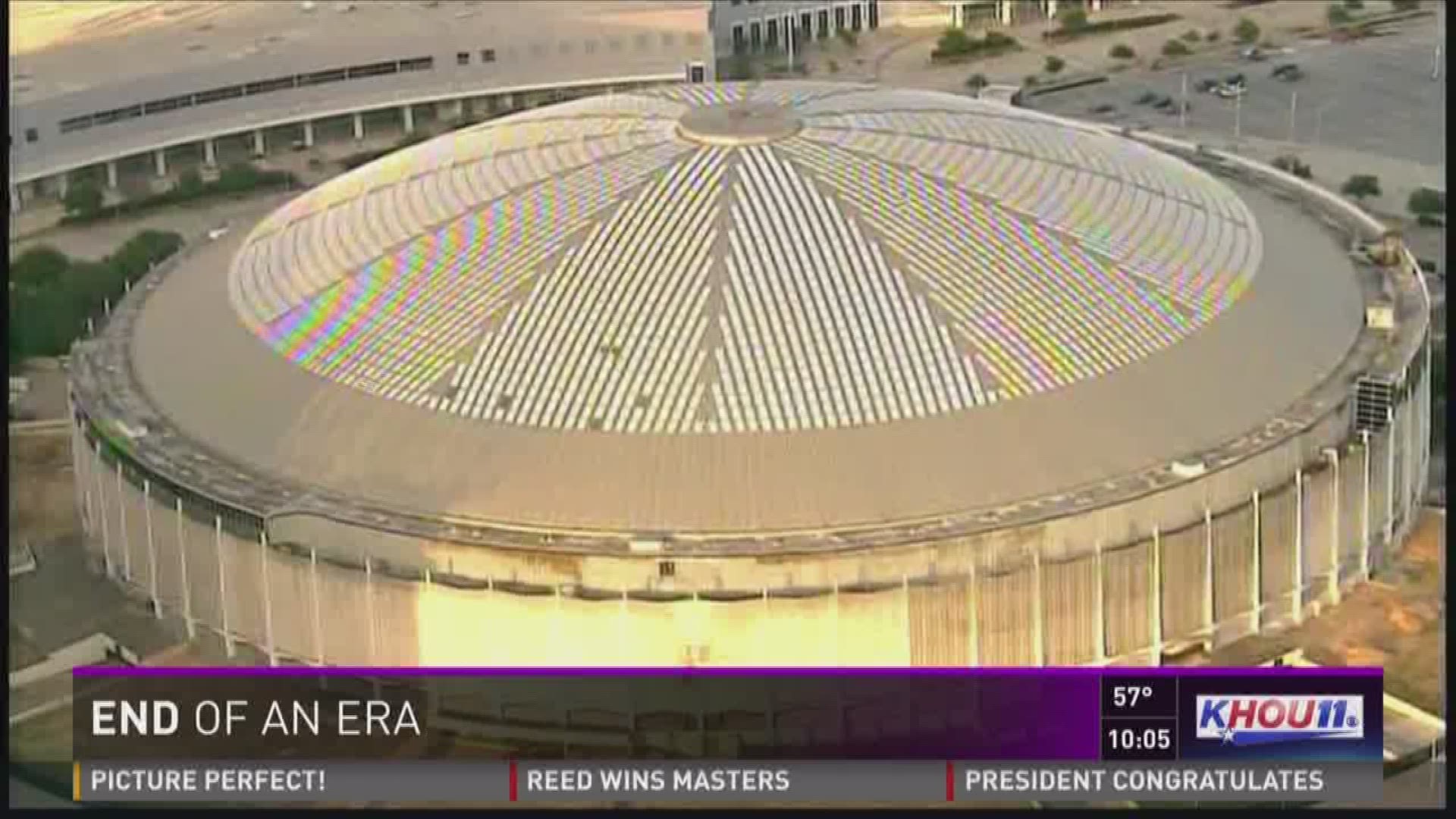 Legendary Astrodome turns 50 years old