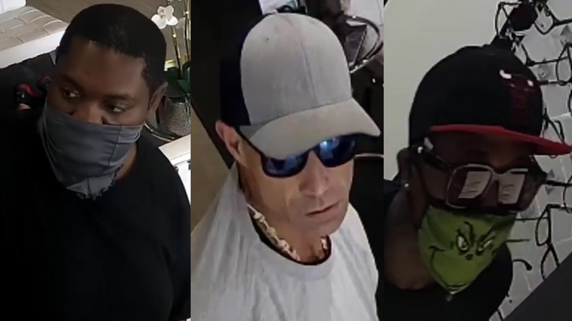 Tertangkap kamera: 3 pria bersenjata mencuri barang dagangan senilai K