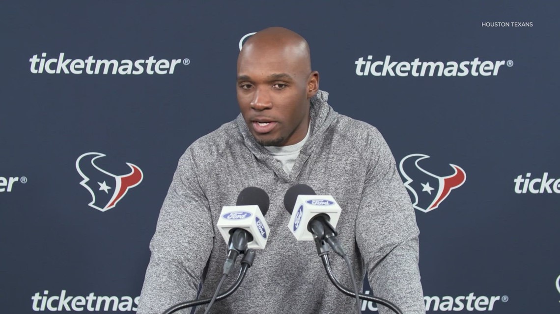 With Win Against Titans Behind Them, Texans Coach DeMeco Ryans Gives ...