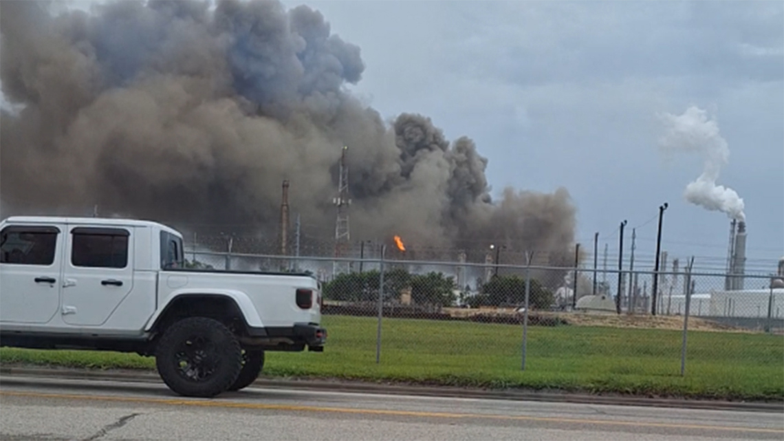 Fire at Marathon Petroleum Refinery in Texas City Under Control