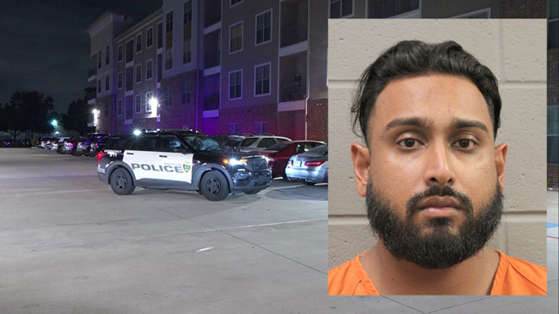 Investigators think Galib Waheed Chowdhury, 31, shot his wife during a domestic violence incident. HPD Chief Troy Finner said he was immediately fired.