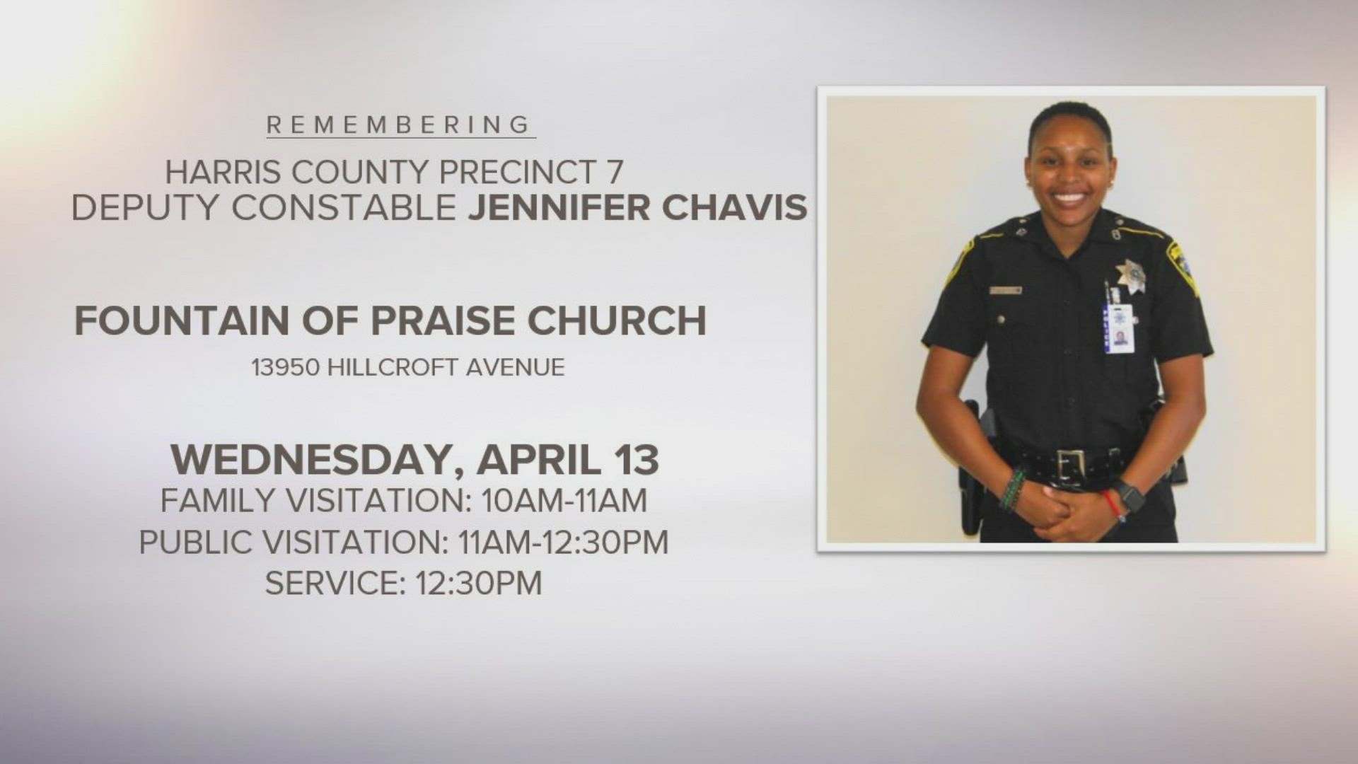 The funeral will be held on Wednesday, April 13 at Fountain of Praise Church.