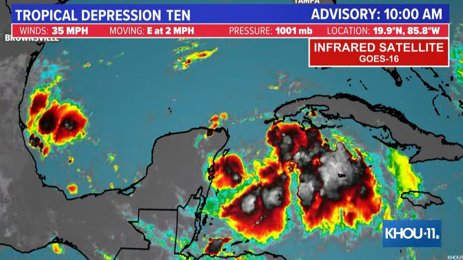 Tropical update: Gulf of Mexico storm could soon be Idalia | khou.com