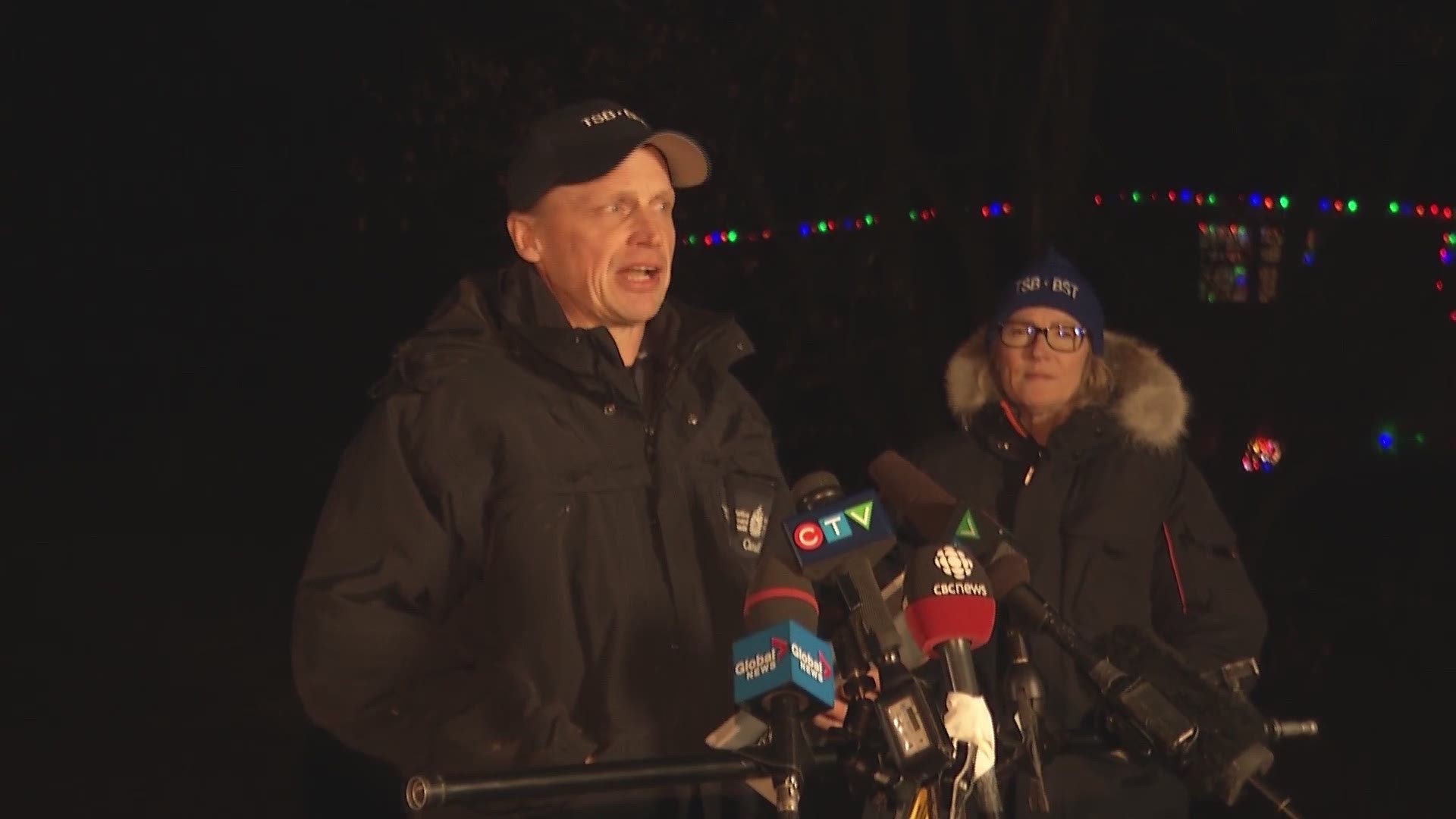 Canadian authorities provide updates one day after seven people were killed in a plane crash in Ontario.
