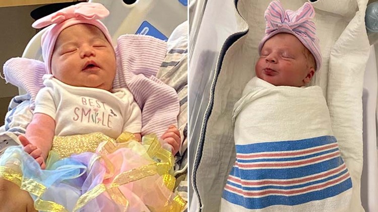 Immoraliteit Bedelen compact 2 baby girls born on Twosday, 2-22-22 at 2:22 a.m. in Houston | khou.com