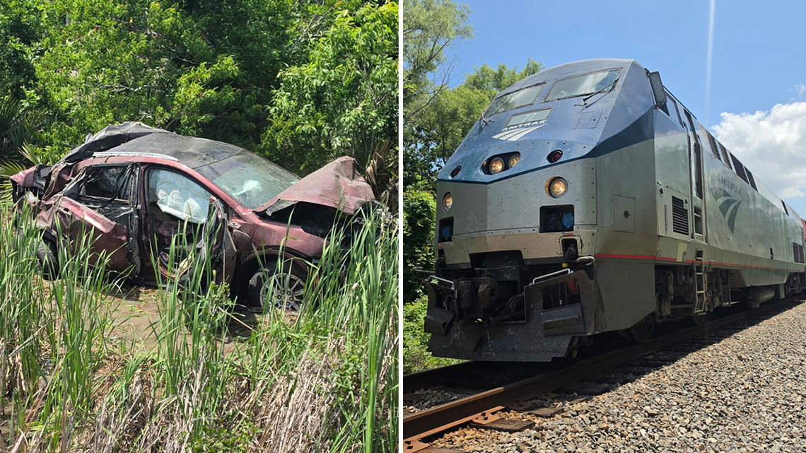 One person critically injured when Amtrak train slams into car in NE Harris County