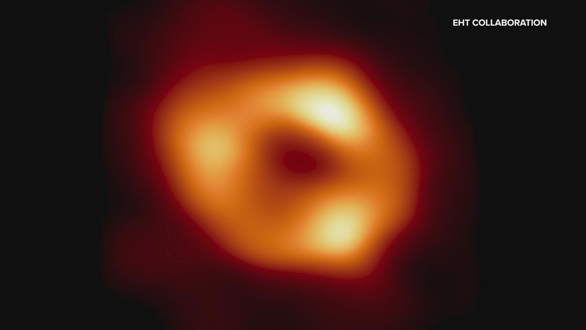 The world's first image of a chaotic supermassive black hole at the center of our Milky Way galaxy was unveiled on Thursday, May 12, 2022.