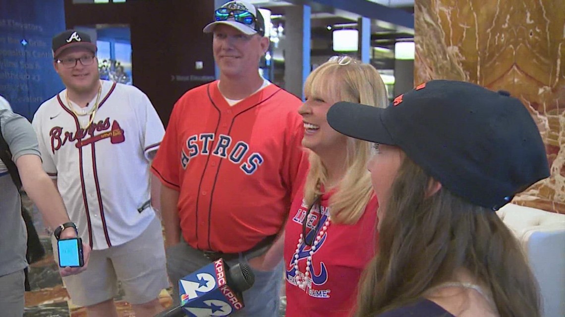 Astros dad, daughter meet Braves fan who bought them tickets for World Series Game 6