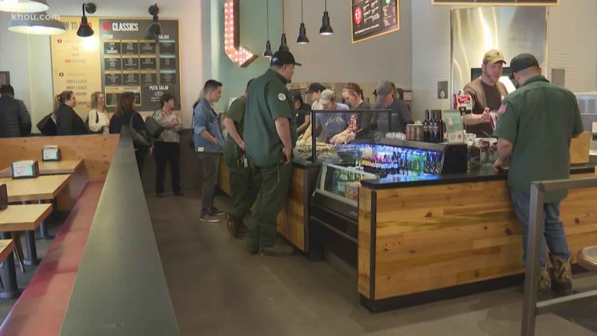Mod Pizza is standing for Houston by hiring those with disabilities and giving them an opportunity to start their careers.