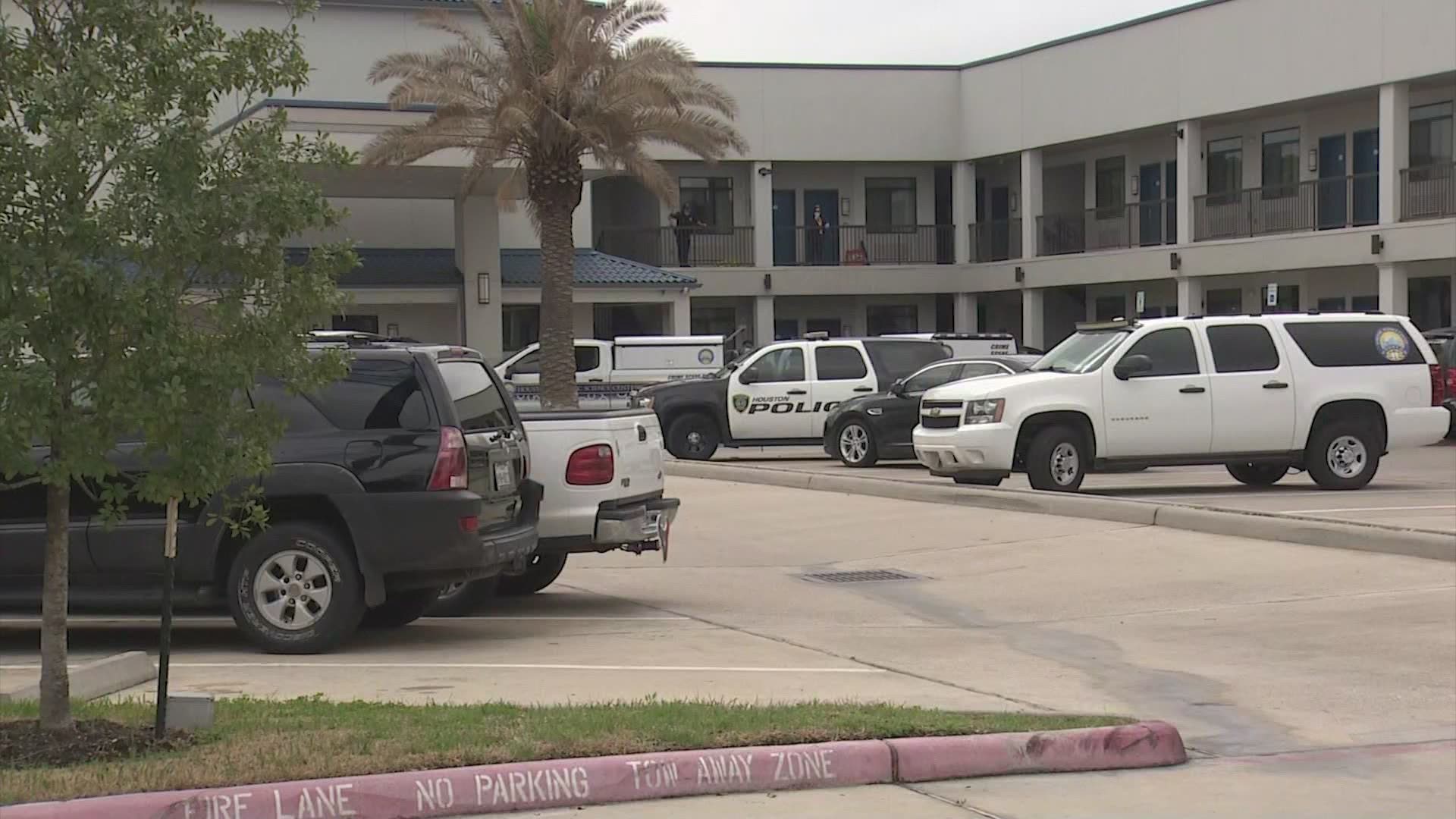 Houston homicide detectives are investigating after they said a man's body was found decapitated with several limbs missing inside a hotel room in southwest Houston.
