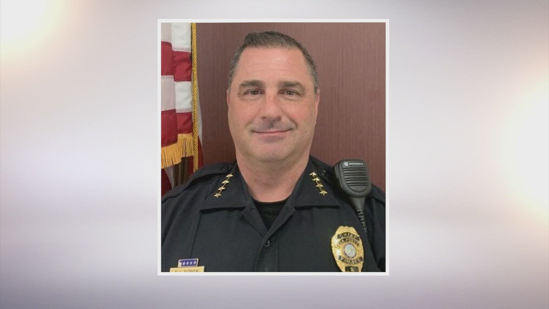 Doug Ditrich worked for La Porte PD for 26 years and was promoted to chief last year.