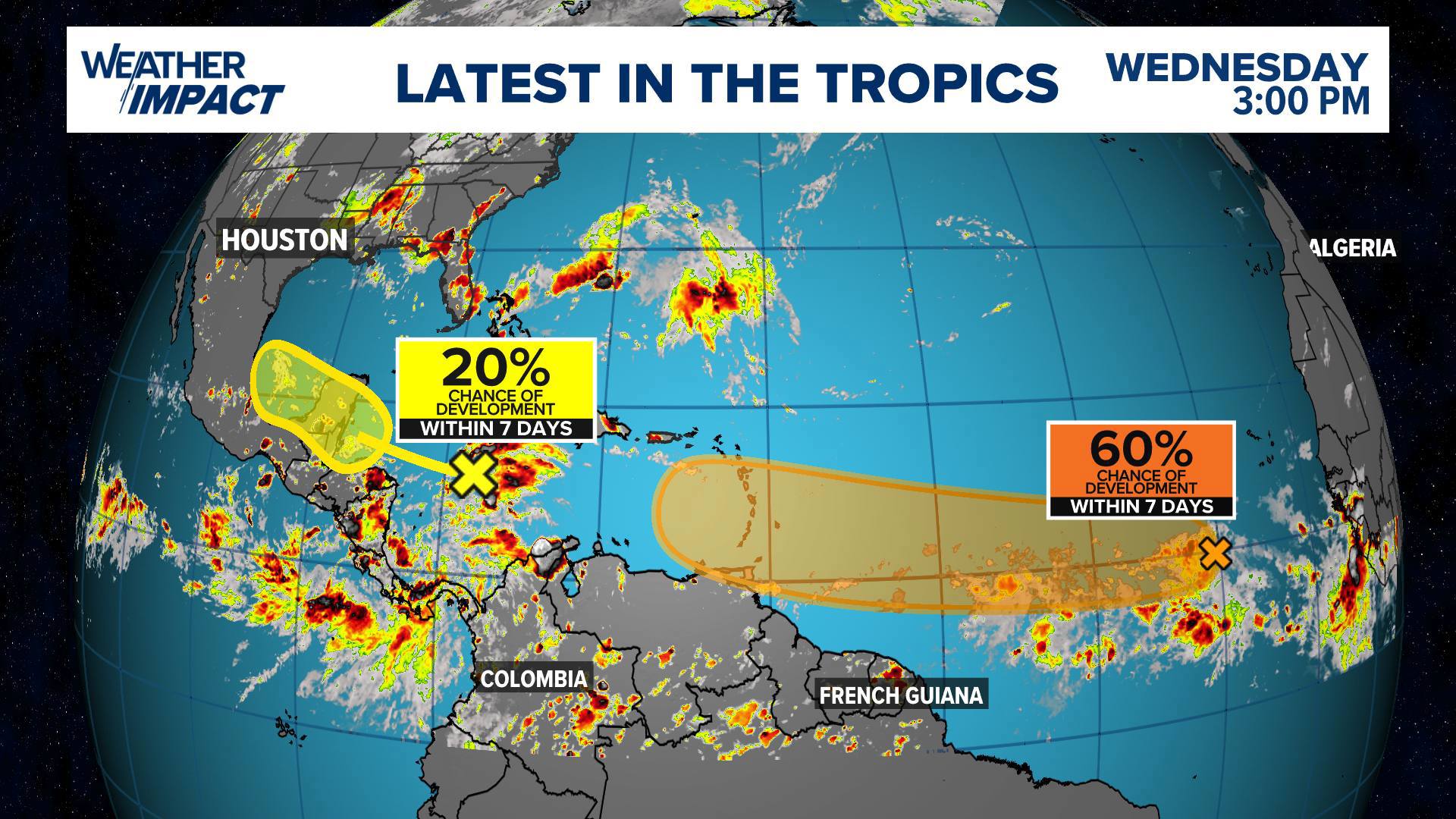 Tropical update: National Hurricane Center watching two spots | khou.com