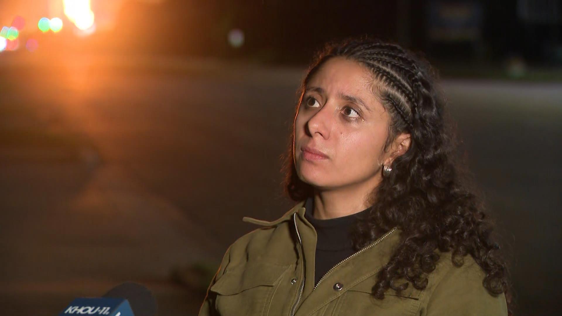 Lina Hidalgo arrived near the pipeline fire scene late Monday night and spoke to KHOU 11’s Matt Dougherty about how the county is responding.