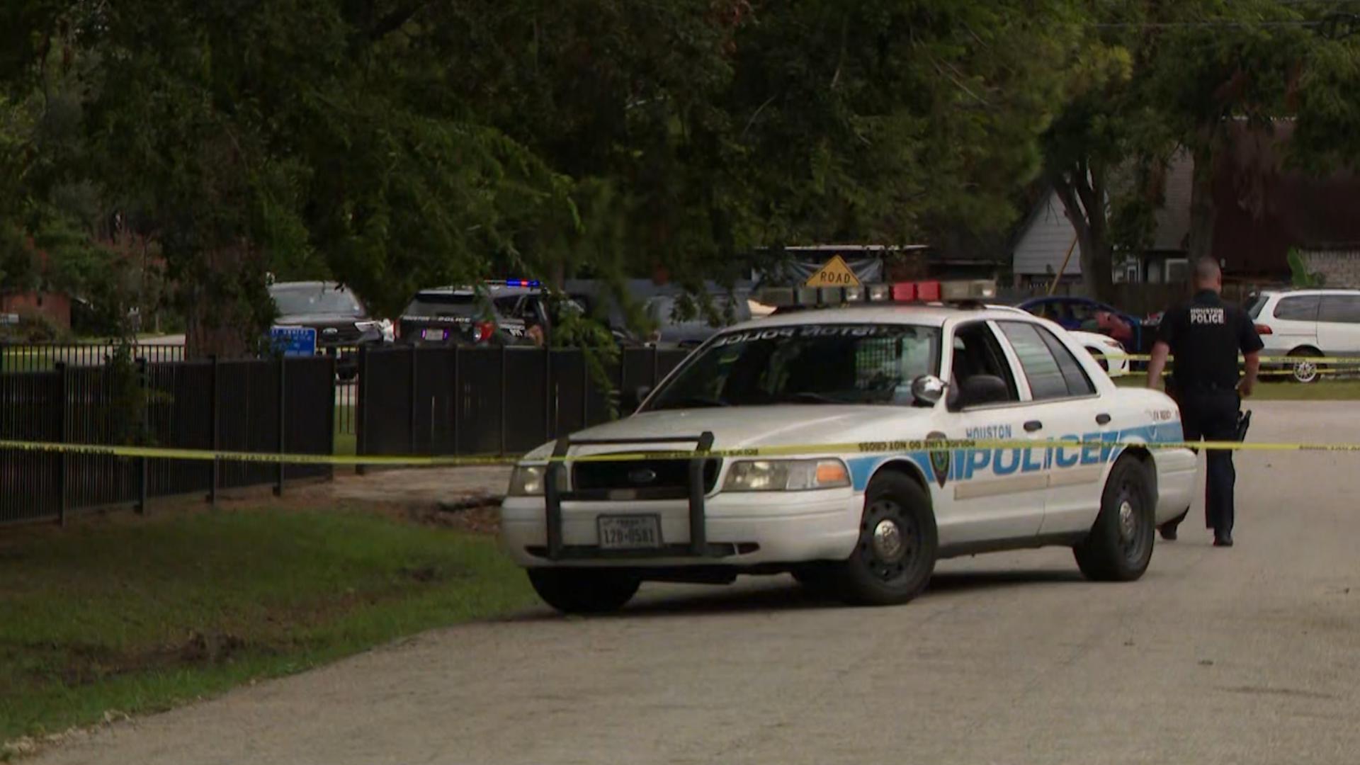 Houston police said two people were killed in a shooting Thursday at Bauer Pocket Park in Spring Branch.