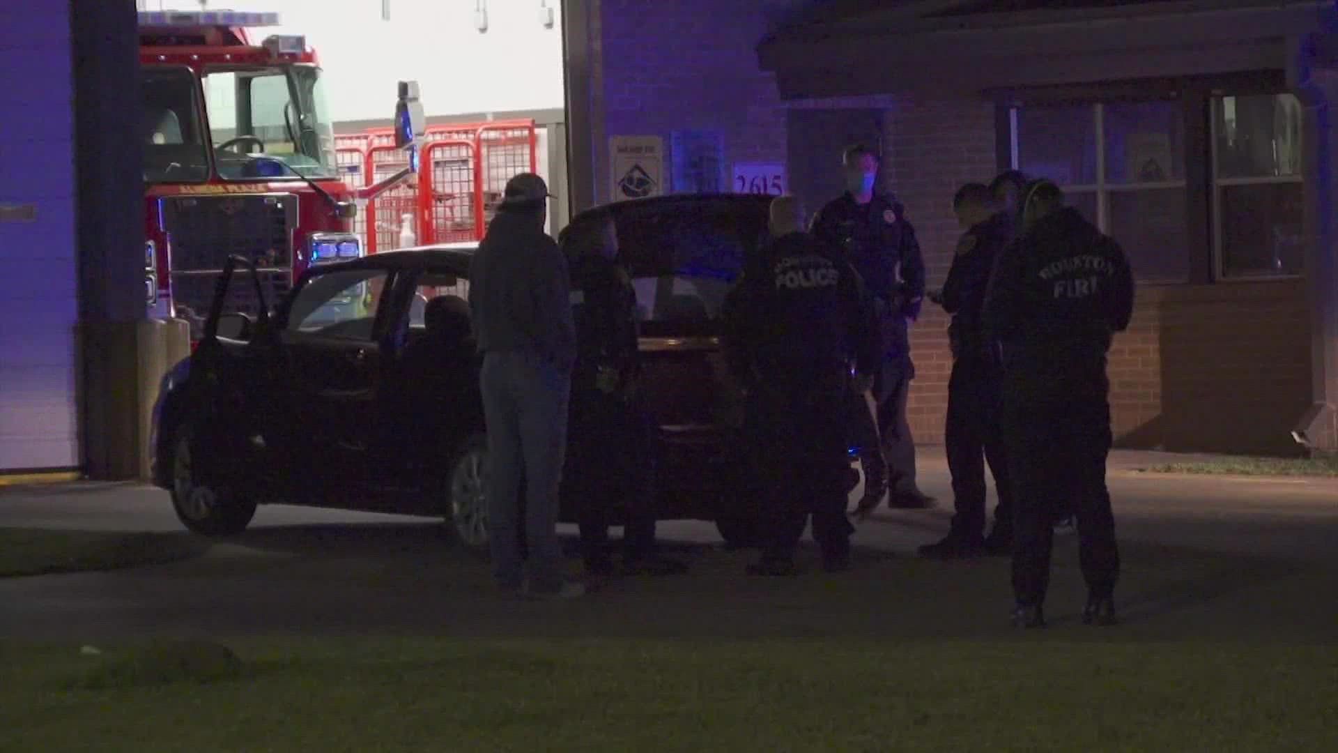 A woman was shot during a robbery on the southside, according to Houston police.