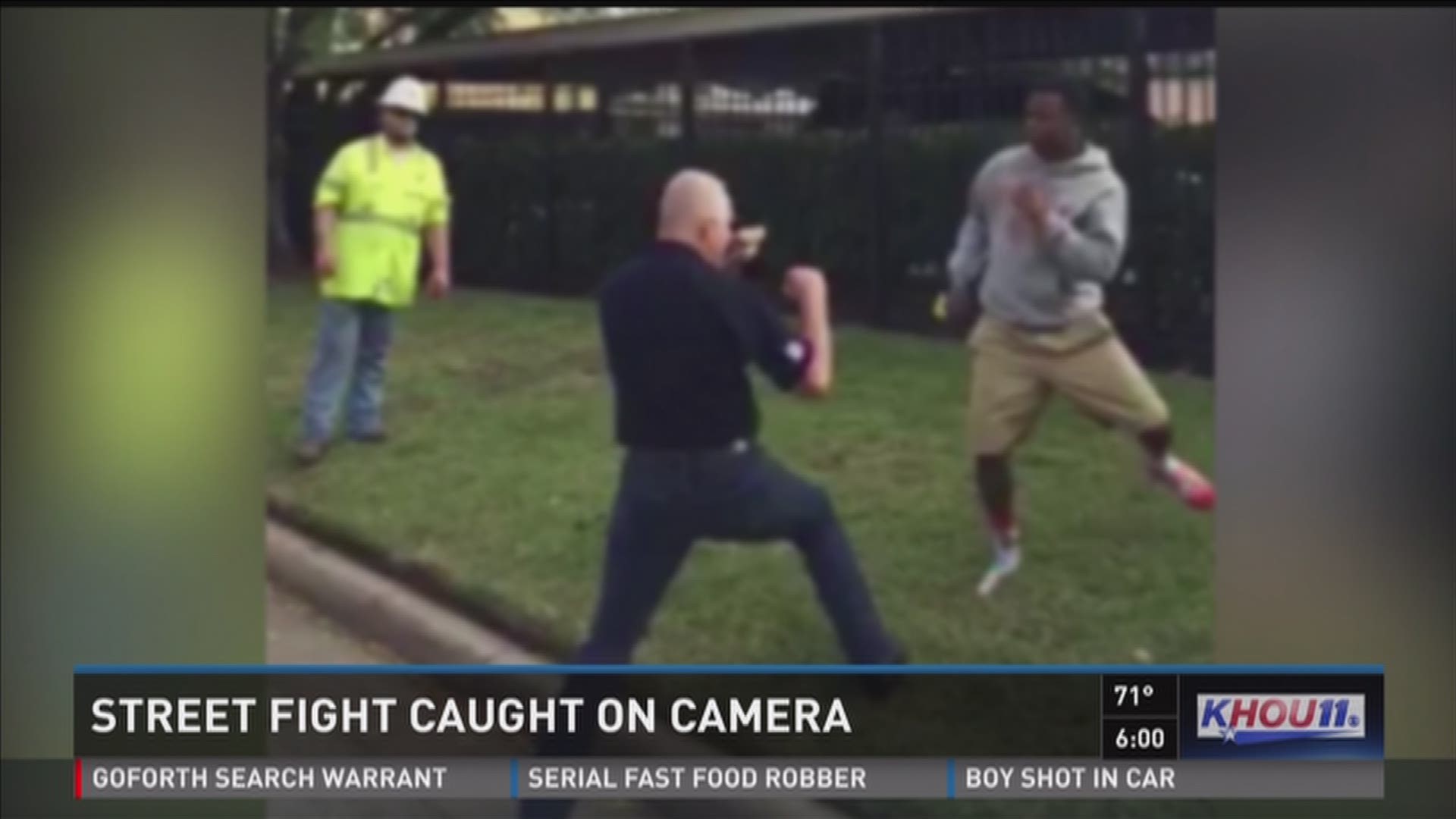 There's outrage over a video that appears to show a grown man fighting a teenager near Lamar High School.