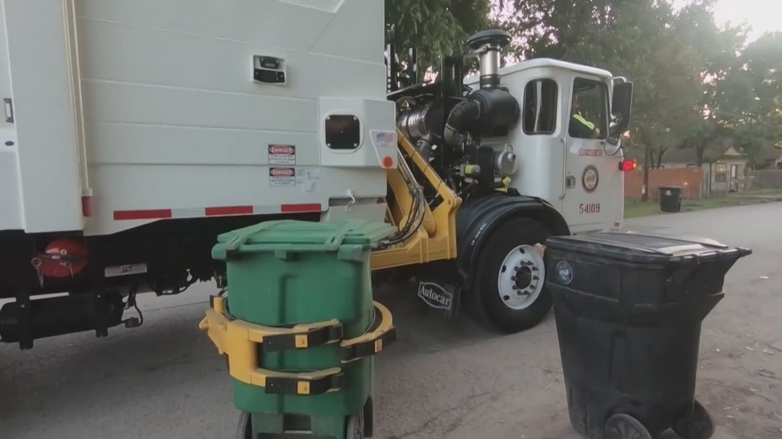 A change starts today for Houston neighborhoods buried in heavy trash