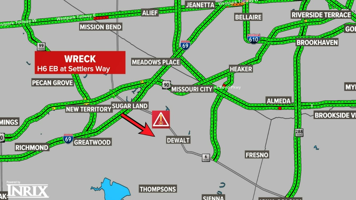 Houston traffic: Deadly auto-pedestrian crash in Highway 6 | khou.com