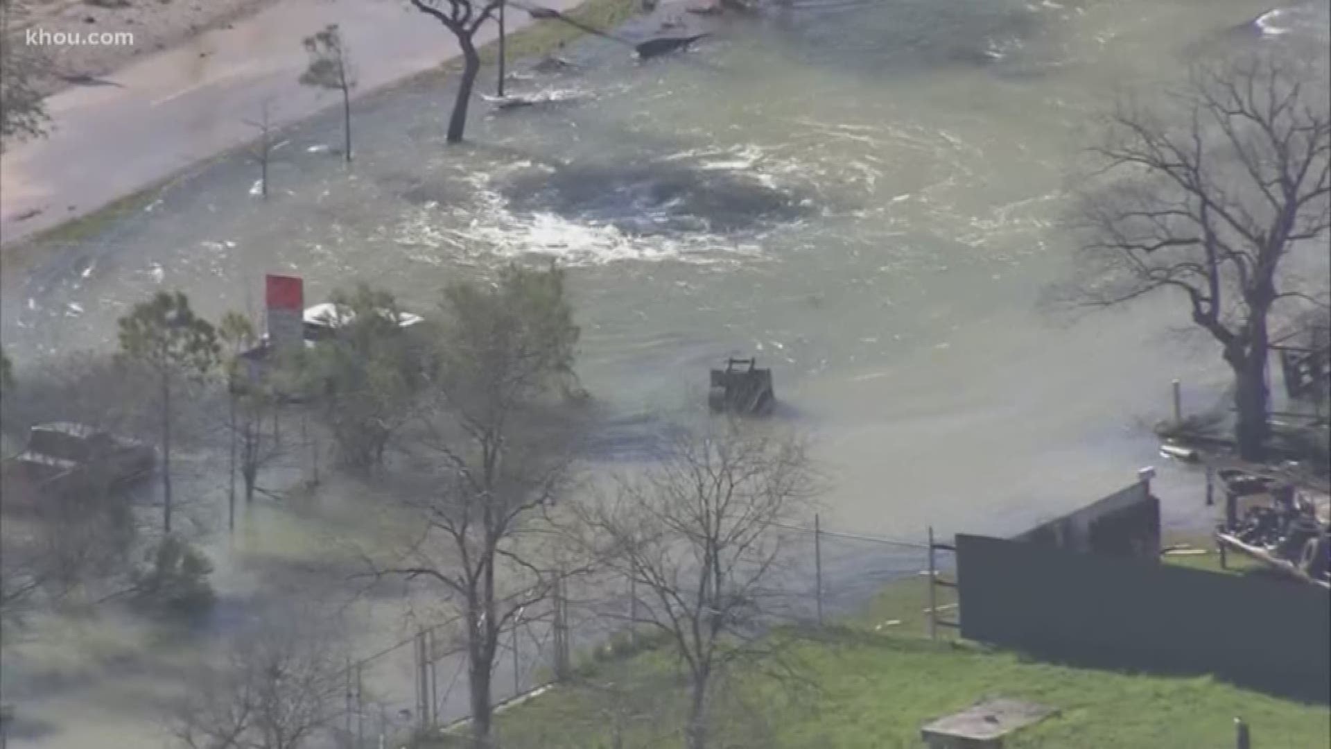 Boil water notice remains in place for Houston after massive water main