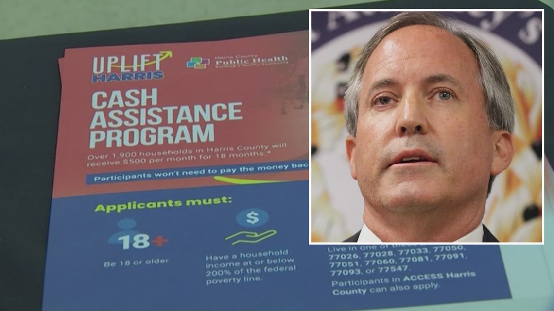 Texas AG Ken Paxton sues Harris County over uplift Harris program - Vimarsana News