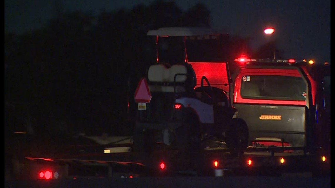 Driver Pulled Over After Driving Golf Cart On Gulf Freeway, Police Say ...