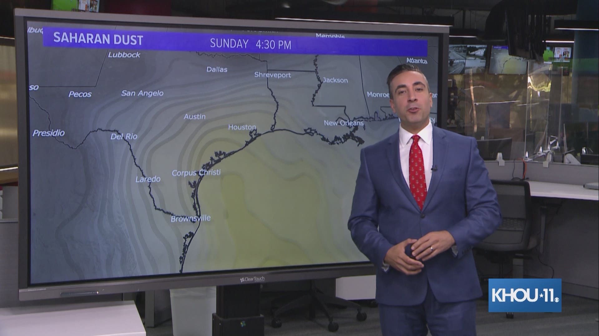 KHOU 11 Meteorologist Tim Pandajis tells us everything we need to know about Saharan dust. Where it comes from? How it get here? And what it means for Texas.