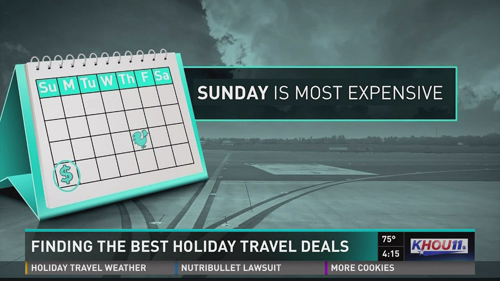 KHOU 11 reporter Matt Dougherty has the best holiday travel deals ahead of Thanksgiving week, one of the busiest weeks of the year.