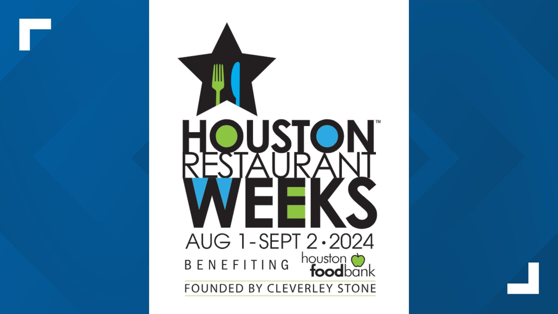 2024 Houston Restaurant Weeks menus