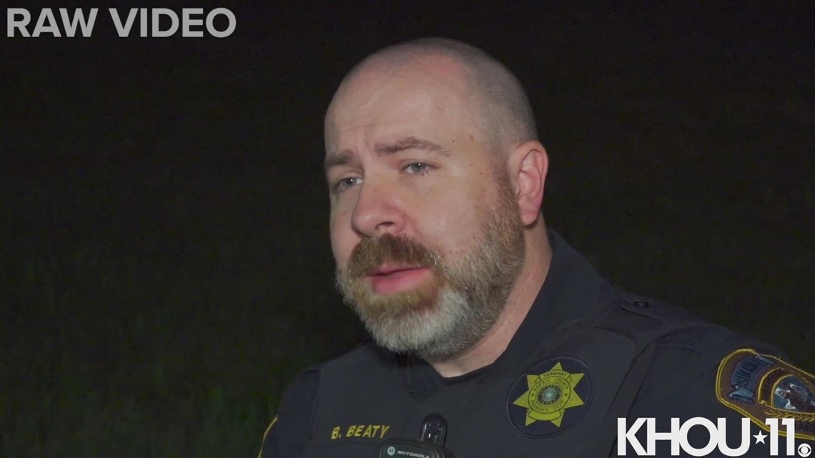 Raw video Two dead in wrongway crash on Crosby Freeway