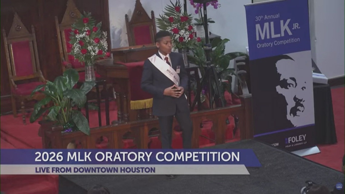 Students honor Dr. Martin Luther King Jr.'s legacy at 30th annual oratory competition