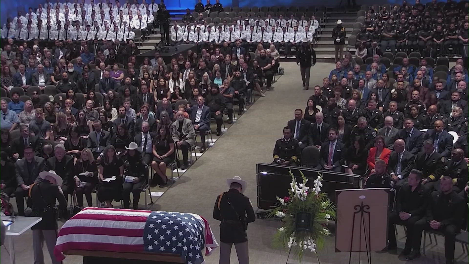 Harris County Deputy John Coddou was remembered as full of energy and humor.