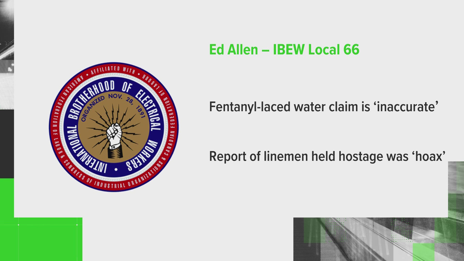 Dozens of emails have come to KHOU 11 News about concerns over the safety of linemen, so we decided to separate fact from fiction on some of the claims.