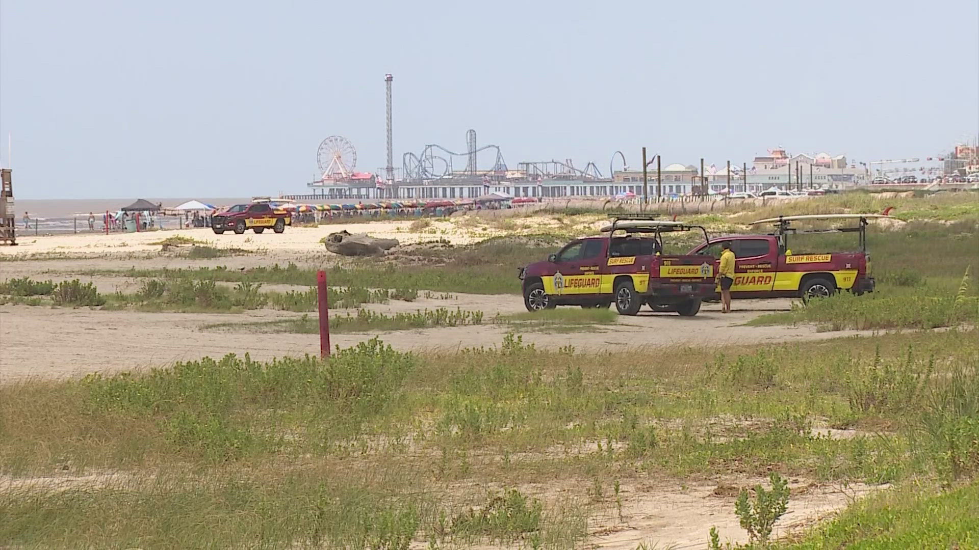 Officials in Galveston are preparing and warning people about the possible impacts of Beryl.