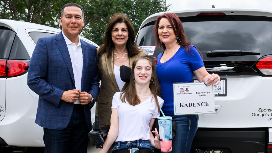 Houston Children's Charity Delivers Life-Changing Vans to Families in Need