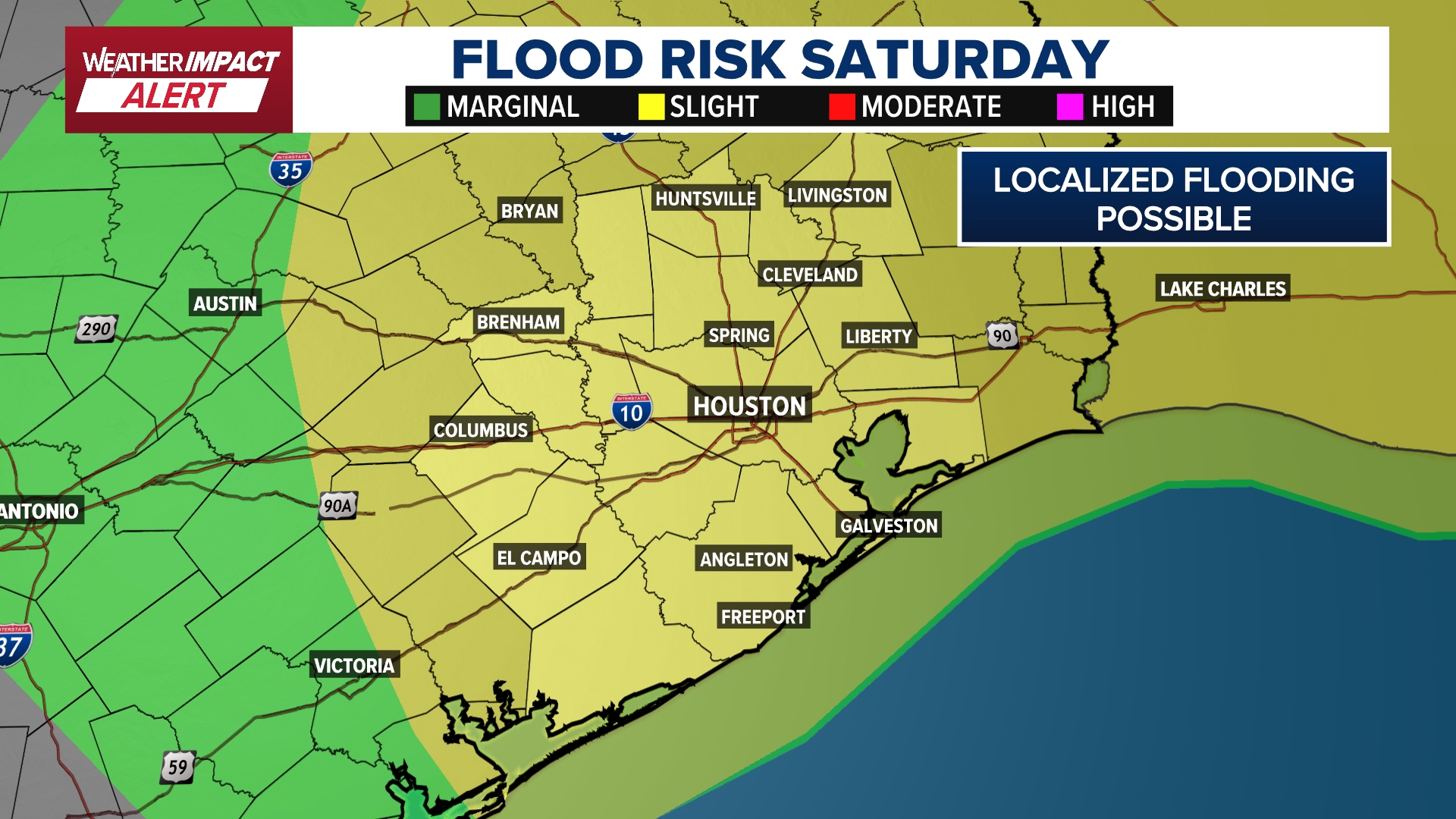 Strong storms heading for Houston area Saturday | khou.com
