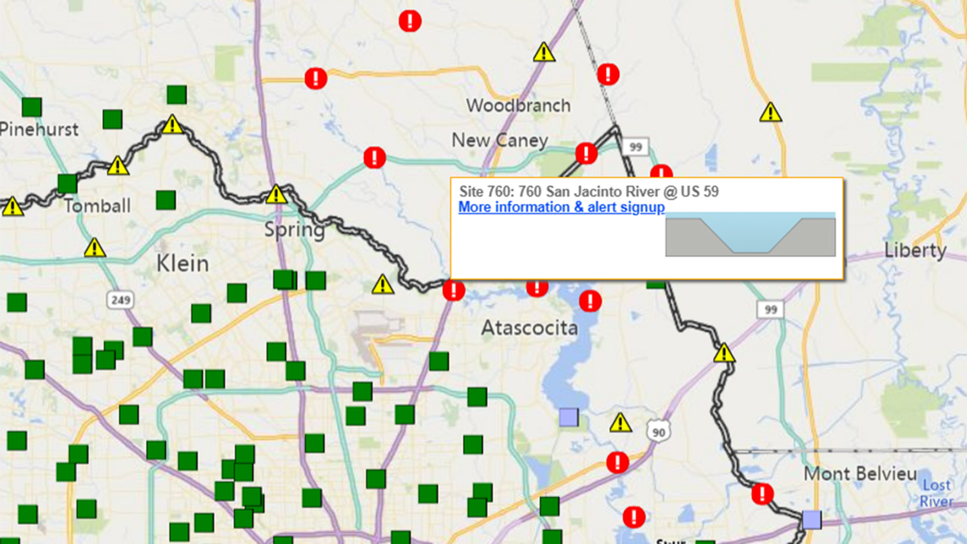 Houston, Texas flooding: How to check bayous and stream levels | khou.com