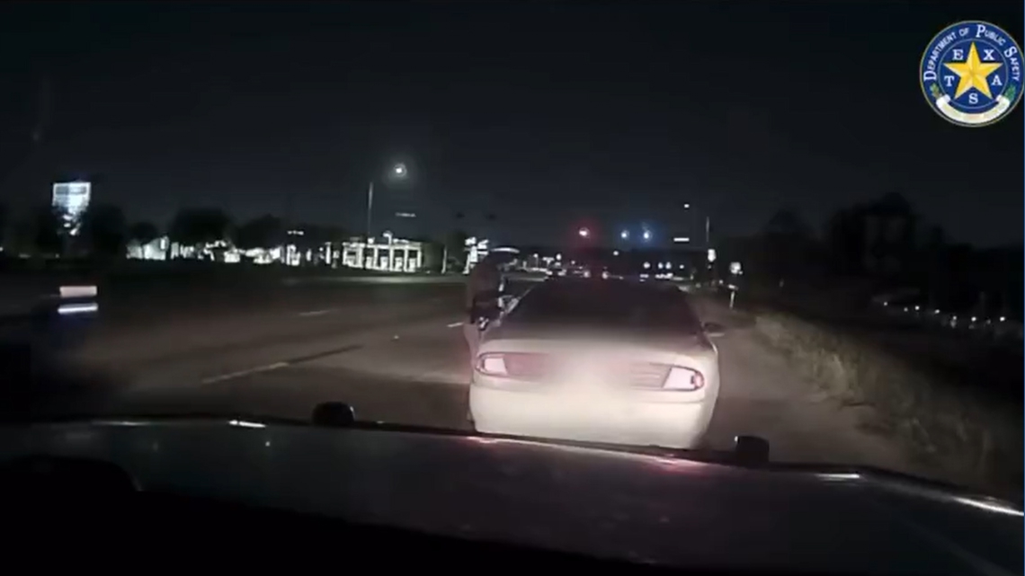 Video of DPS trooper shows what happens when drivers ignore a key Texas law